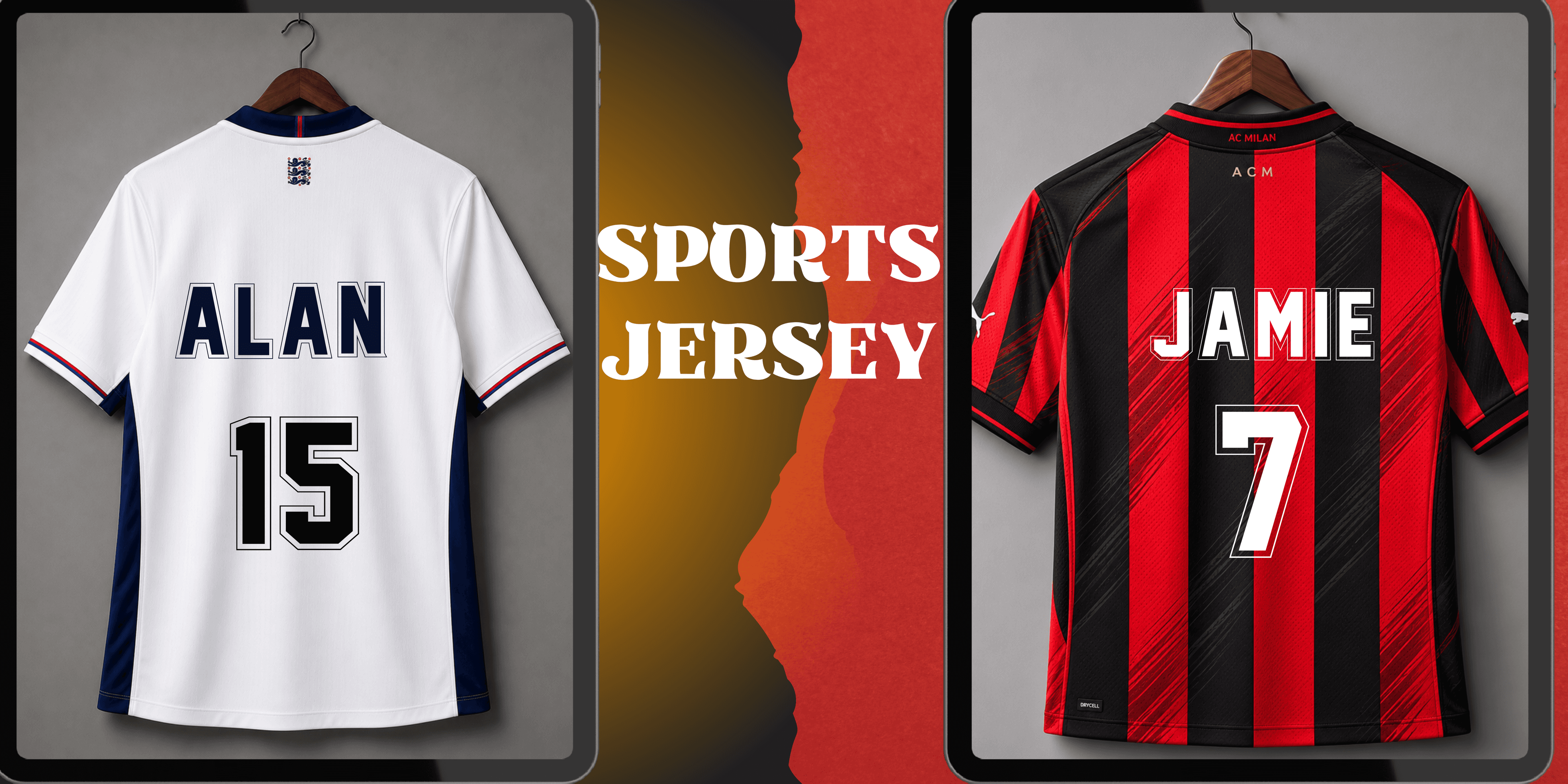 Customised Jersey's